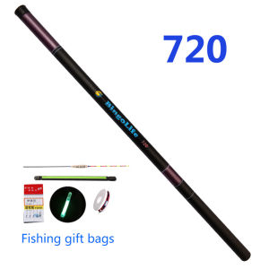 BingoLife Joran Pancing Untuk Air Tawar Tongkat Pancing Telescopic Panjang Menyusut Adalah 65cm Pancing Karbon Ukuran 720 630 540 450 360 270 Fishing Rod