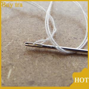 [Buytra] 25 Pcs Large Eye Stitching Needles Sewing Needles Handmade Leather Needle Steel Yarn Knitting Needles Sewing Tool Set