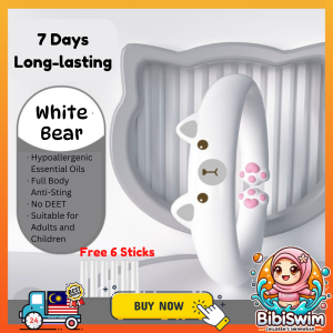 BIBISWIM Kids Anti Mosquito Bite Repellent Bracelet Belt Outdoor Portable Childrens Pregnant Baby