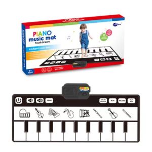 Kids Music Mat Floor Piano Keyboard Mat Baby Musical Blanket Touch Play Mat Early Educational Toys