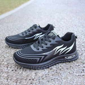 รองเท้าวิ่งผู้ชาย คุณภาพสูง รองเท้าผ้าใบกลาง ชายตัว อักษรพิมพ์ รูปแบบ รองเท้าสบายสบาย สำหรับชาย คุณภาพสูง