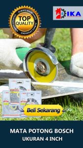 Diamond Wheel kering basah 4 In BOSCH Pisau Potong Keramik 4 Inci kering wet dry