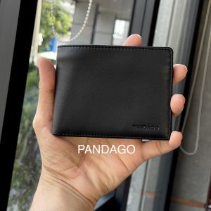 Ví Da Nam Da Bò Nappa PANDAGO Serena 03 Dáng Ngang Cao Cấp Sang Trọng Có Khóa Kéo
