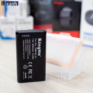 Pana BLJ31 Lumix | Pin và Sạc máy ảnh chính hãng KINGMA BLJ31 DMW-BLJ31 dành cho Pana LUMIX S1 S1H S1R