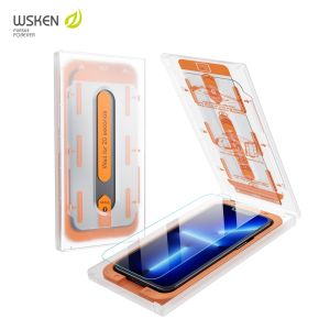 WSKEN Screen Protector for iphone 17ProMax/17Pro/17/16ProMax/15/14/13/12/11/XR Max Full Cover Tempered GlassEasy Install