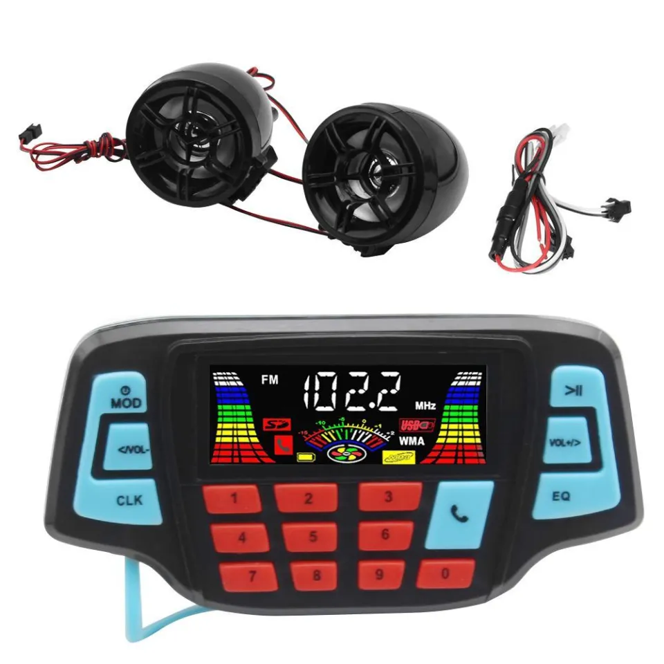 Motorcycle bluetooth audio hot sale