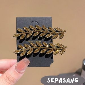 Klip Rambut Model Padi Berlian Hair Clip Poni Wanita Korea Fashion Aksesoris HG JPT57