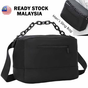 Beg Lelaki / Water Resistant Large Capacity Sling Bag Man / Fashion Sling Bag Man / Beg Sandang Lelaki / Beg Silang Lelaki / Men Bag (SL-073)