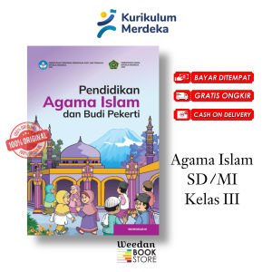 [ Resmi Diknas ] Buku Paket Pelajaran Siswa Kelas 3 SD Kurikulum Merdeka Kurmer