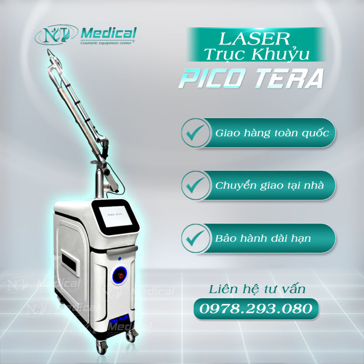 Máy Laser Terra pico Plus | Xóa Xăm - Xóa Nám - Tàn Nhang | Hàng Loại 1