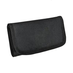 International Management System 6 Zippered Divider Pockets Compact Oxford Cloth Wallet For Bills Receipts Cards