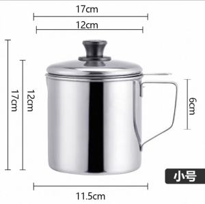 Cooking Oil Strainer Mpasi Fried Coconut Milk Soft Cloth Drying Cup