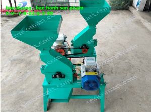 Máy nghiền cả bắp ngô khoai sắn  nghièn tre làm thức ăn cho vật nuôi