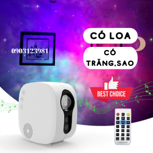 (LOẠI 1) Đèn Thiên Hà V2 Loa Bluetooth Âm Thanh Cực Hay Chiếu Bầu Trời Sao Đèn Phòng Bay Trang Trí Phòng (JA SHOP)