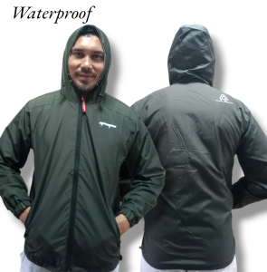 Jaket outdoor Pria Wanita Parasut Taslan JN gunung anti air dan angin waterproof