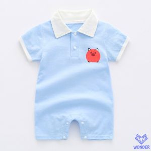 บอดี้สูท ชุดเด็กแรกเกิด (0-9 เดือน) ผ้าคอตตอน ของใช้เด็กแรกเกิด ชุดเด็กอ่อน เสื้อผ้าเด็กอ่อน เสื้อผ้าเด็กแรกเกิด ชุดหล่อ newborn OK028