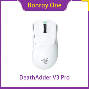 Razer DeathAdder V3 Pro Wireless Gaming Mouse Focus Pro 30K Optical Sensor HyperPolling Wireless Dongle 8K Polling Rate Lightweight Design