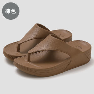 [Free Shipping] WomenS Wedge Flip-Flops For Summer Suitable For Outdoor Wear Beach And Bathroom Use Thick-Soled Breathable And Non-Slip