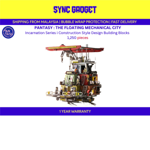 PANTASY The Floating Mechanical City l Incarnation Series l Construction Style Design Building Blocks l 1250 pieces