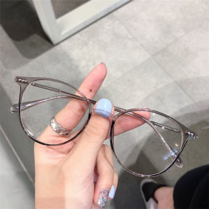 Kacamata Minus -1 Sampai -6  Photochromic Anti radiasi Zhijing-01 Fashion Korea Retro Anti Blue Light anti Radiasi Model Cat Eye Kacamata Baca Minus cateye