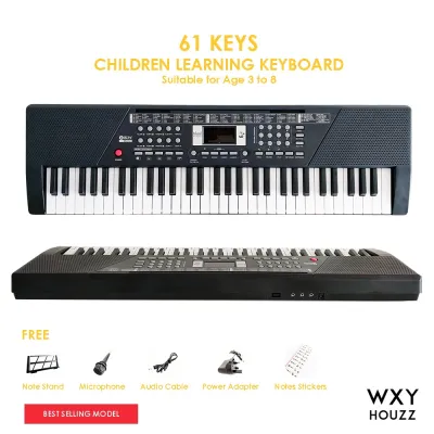 Portable BLW 61 Keys Children Electric Piano Learning Keyboard EK-61C