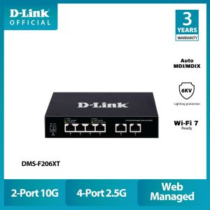 D-Link DMS-F206XT 2-Port 10G + 4-Port 2.5G Web Managed Ethernet Switch