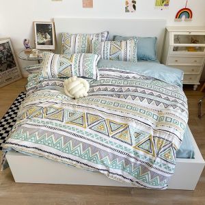 [ XẢ KHO ] SET 4 món Cotton Poly Nhập khẩu --- miễn phí bo chun drap ga giường