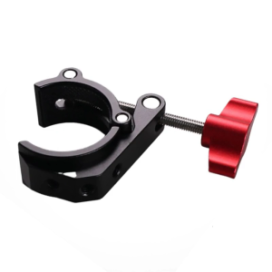 Universal Aluminum Alloy Camera Mount Clamp for Flash Brackets 25-50mm Diameter Rod Tubes Pipe Wide Compatibility