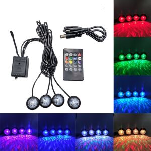 Đèn LED gầm xe ô tô đổi màu có điều khiển từ xa