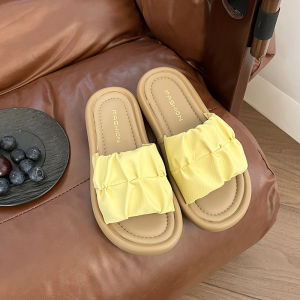[Free Shipping] Thick-Soled Sandals For Women Summer 2025 Open-Toe Fashionable Simple Casual And Suitable For Outdoor Wear