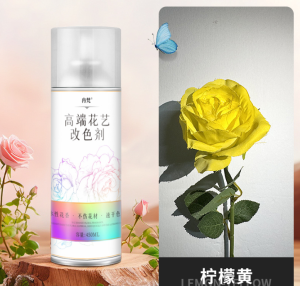 Flower Spray Paint for Fresh Flowers Fast Drying Floral Color 5 Colors Dazzle Oil Based Non Toxic Dazzle Rose and Lilys breath Flower dye spray Flower dye rose lily babys breath flower spray color flower art bottled spray