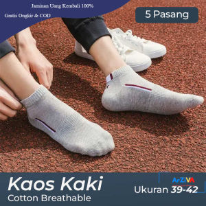 LKWDer Kaus Kaki Ankle Cotton Breathable Sock Pria 39-42
