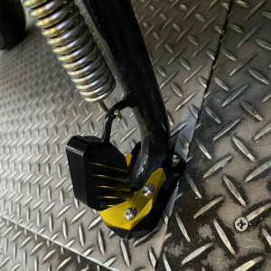 Nhôm xe gắn máy xe đạp chân đế mở rộng chân bên đứng mở rộng tấm lót chân hỗ trợ tấm cho xamx300 125 250 350 400