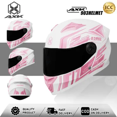 AXK 903 DOT Certified Full-Face Electric Bike Helmet with UV Protection and ICC Stickers - New Multiple Sizes Available