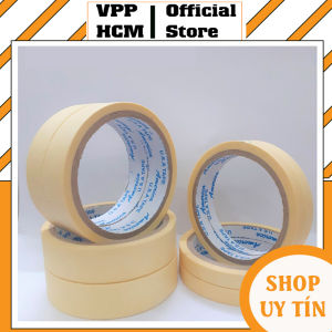 COMBO CUỘN BĂNG KEO GIẤY 1.2 - 2.4 - 4.8 cm siêu dính chắc chắn