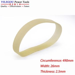 Timing Belt Of 10" Miter Saw Drive Belt 255mm Electric Saw Motor Belt. (Circumference 490mm Width 26mm Thickness 2.5mm)