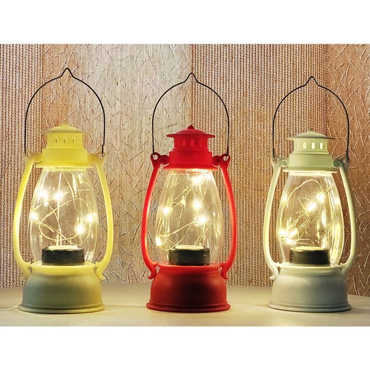 【Llluminate】 Vintage Lantern Retro Design LED Hanging Lamp | Lazada PH