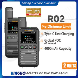 OKARADIO R02 Global POC Radio National 6000KM No Distance Limit Walkie Talkie 5G Network Phone Management Two Way Radio