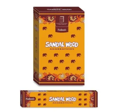 TULASI SANDALWOOD INCENSE STICKS(1x12)
