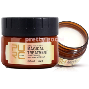 PRETTYGOCHI PURE Magical Keratin Hair Treatment - Hair Mask for All Hair Types - Hair Detoxifying and Scalp Treatment - Damage Repair and Frizz Control