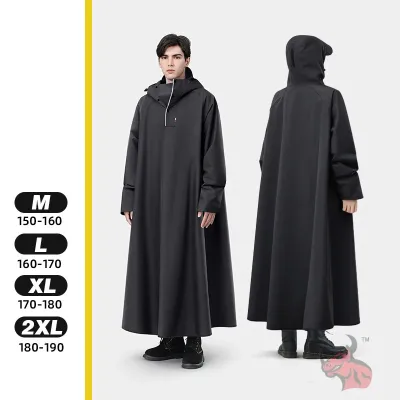 M-XXL Raincoat Plus-Sized Thicken and Lengthen Adult Motorcycle Poncho Explosion-Proof Rain Rain Gear