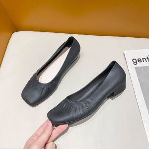IELGY Summer Pink Baotou slip-on mules womens fashion casual with skirt