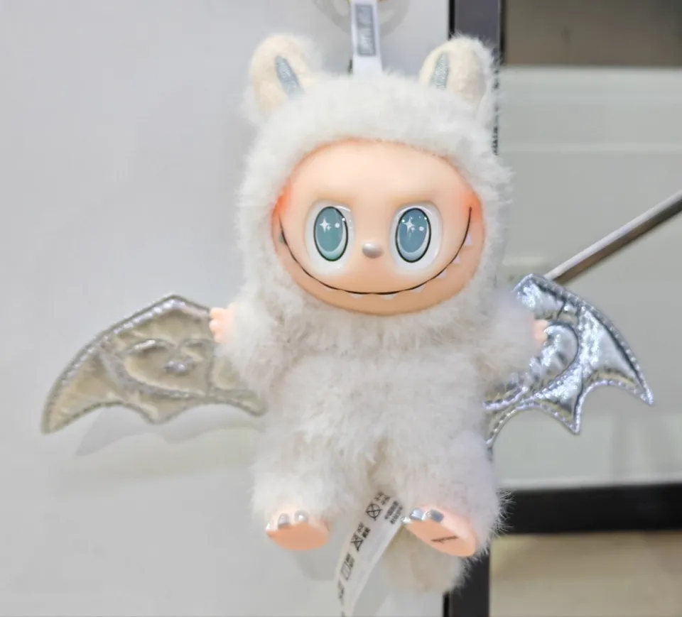 Labubu The Monsters Angel ZIMOMO Plush Doll Angel In Clouds
