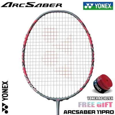 【Lee Chong Weis】Yonex Badminton Double Racket Full Carbon Lightweight With String Free Bag and girp