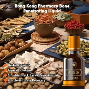 Bone Penetrating Liquid Herbal Joint Pain Relief Topical Solution for Shoulder Neck Back Knee Arthritis Fast Absorbing Muscle Recovery