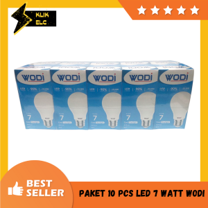 PAKET GROSIR 10 PCS LAMPU GARANSI LED 7 WATT WODI / LED SUPER TERANG / LED BAGUS SNI