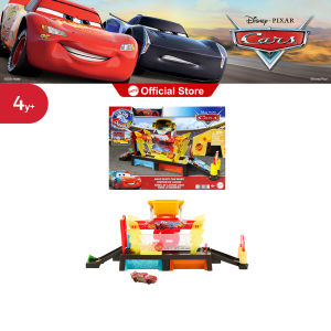 Disney And Pixar Cars Color Changers Race Ready Car Wash Playset & Color Changing Lightning Mcqueen (JBM70)
