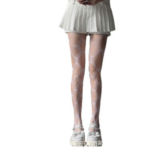 Quần Tất Thiết Kế Lưới  Với Chất Liệu Mềm Mại Phong Cách Quyến Rũ Thích Hợp Cho Phối Đồ Tết Xinh