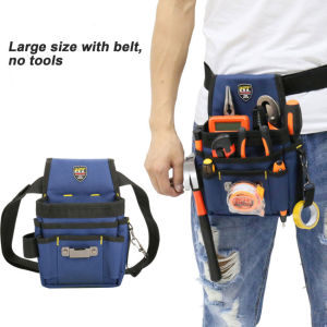 ⭐️【Local warehouse+COD】⭐Hardware Waist Tool Storage Bag Kit Electrician Tool Waist Bag Organizer Wrench Hardware Storage Pouch Drill Bag Multifunctional Electrician Tool Bags