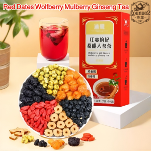 6 Treasure Tea Kidney Tea Formula Ginseng Tea Mulberry Healthy Herbal Tea